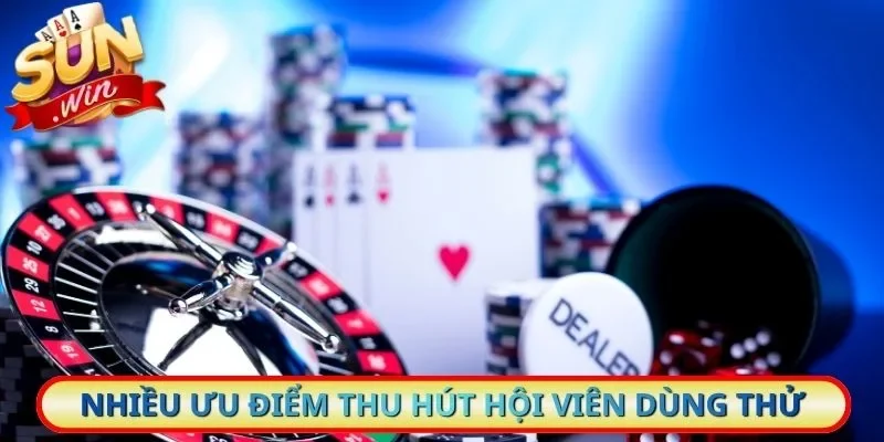 Nhiều ưu điểm thu hút hội viên dùng thử